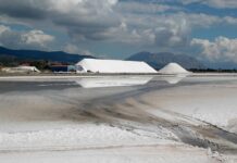 Εικόνες από την “κρυστάλλινη πολιτεία” στις Αλυκές Μεσολογγίου (ΦΩΤΟ + VIDEO)